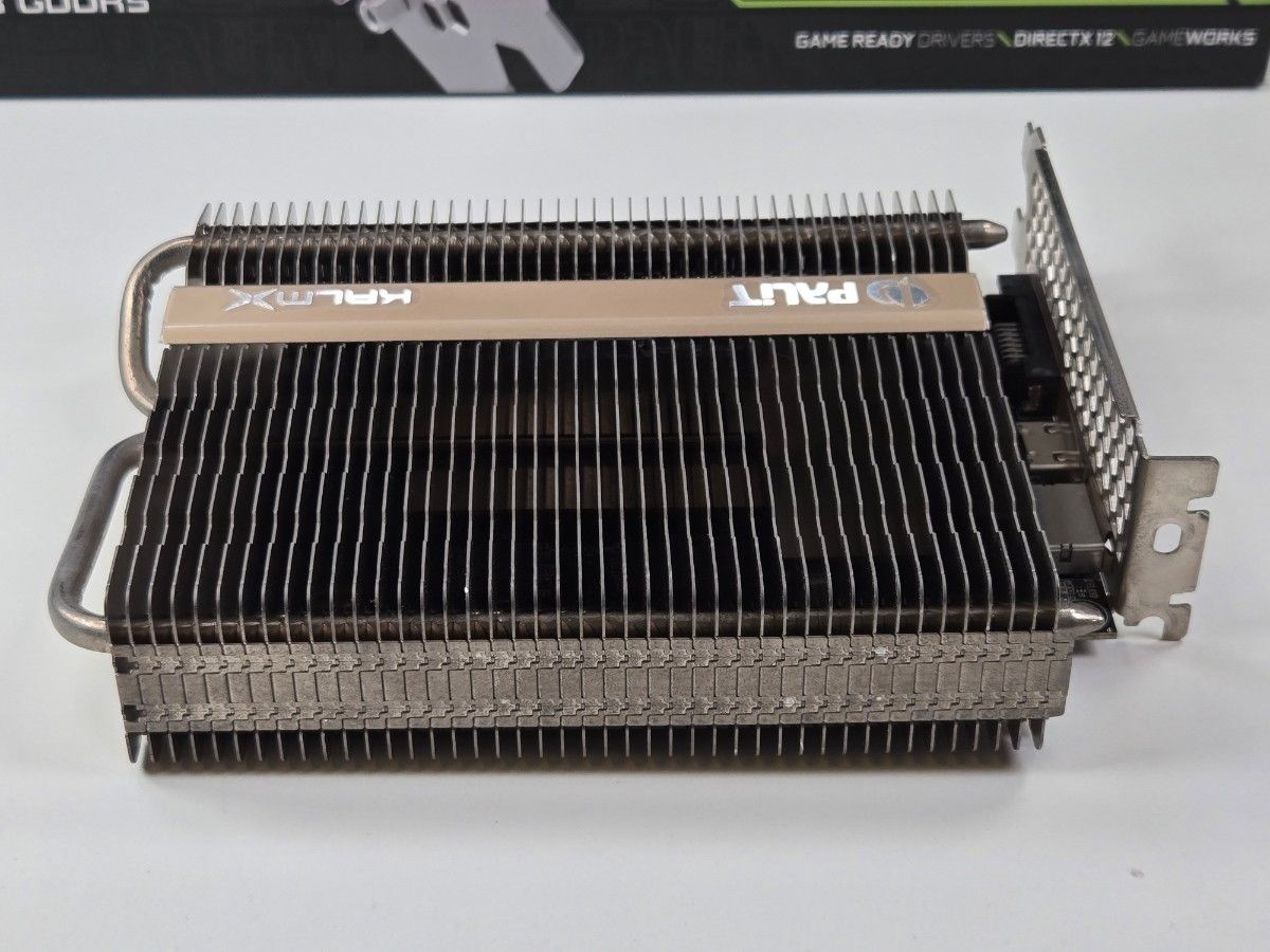 Palit GeForce GTX 1050 ti KalmX 4GB Passive Fanless Graphics Video