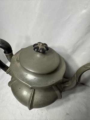 Matching Set Antique Victorian James Dixon & Son Pewter 1833