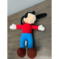 Disney Goofy Stuffed Plush from Disneyland 1980 Rare Vintage