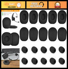 20 Pcs Foam Ear Cushions Microphone Pads for VXI BlueParrott B350-XT Headset