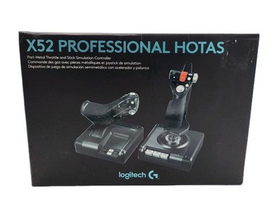 Logitech X52 Professional HOTAS Flight Simulator Joystick Throttle New Sealed