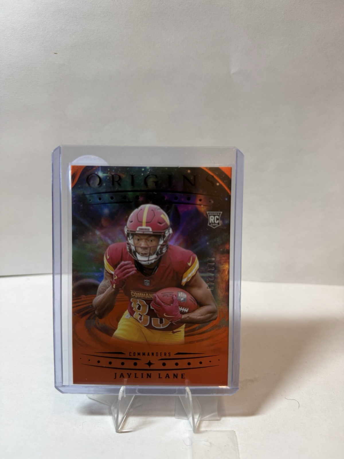2025 Panini Football Origins Jaylin Lane Rookie Orange /149 #148 RC