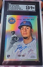 JOSE BUTTO 2023 Topps Chrome Refractor Rookie Auto Autograph Card PSA 10 #/199