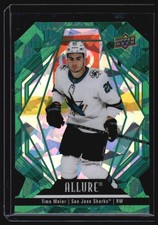 2022-23 Upper Deck Allure #44 Timo Meier Green Rainbow #/99