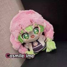 Demon Slayer Kanroji Mitsuri 10cm Plush Doll Stuffed Dress up Anime Plushie YZ
