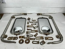 Vintage Stainless Steel  Jr. West Coast Mirrors