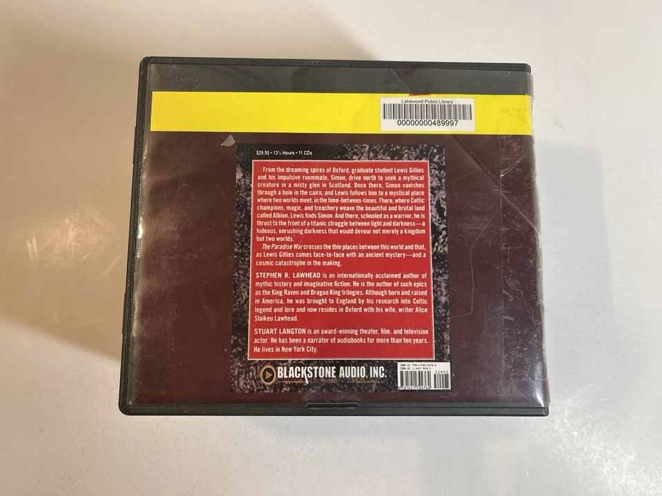 Song Of The Albion Trilogy Complete 1-3 Stephen Lawhead Audio Books Ex-Library - Image 4 of 4