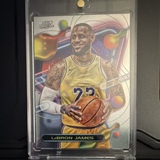Topps 2023-24 Cosmic Chrome LeBron James #59 Los Angeles Lakers NBA