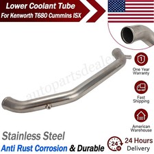 Heavy Duty Lower Coolant Tube For Kenworth T680 Cummins Isx Stainless - F66-2574 Heavy Duty Lower Coolant Tube For Kenworth T680 Cummins Isx Stainless - F66-2574