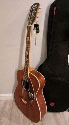 Fender Tim Armstrong Hellcat Acoustic-Electric Guitar Mahogany w/Gig Bag