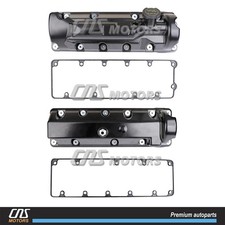 2x Aluminum Valve Cover Set For Fordcrown Victoria 4.6l 2007-2011