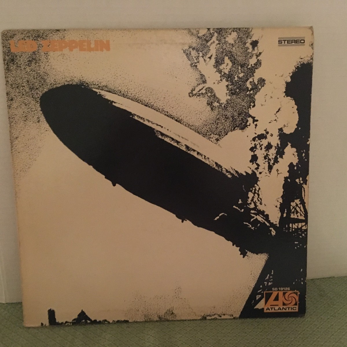 1969 Led Zeppelin Atlantic Stereo SD 19126 Vinyl Record LP | eBay