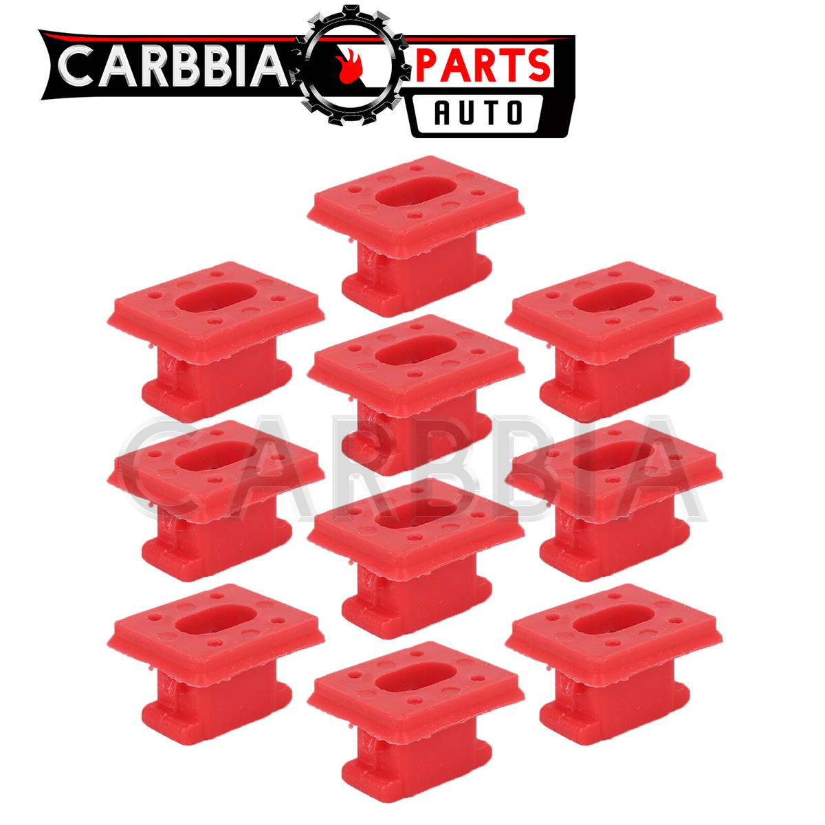 eMagTech 30 Pezzi Di Clip Di Fissaggio In Metallo Per Cruscotto Della Console dell'auto Pannello Degli Strumenti 15 X 16,6 Mm Clip In Metallo Per Cruscotto Dell'auto
