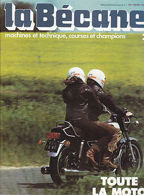 Revues La Bécane : Toute La Moto - Volumes 1 à 7 - État Correct