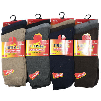 MEN'S BIG FOOT WARM WORK OUTDOOR THERMAL SKI HIKE WALKING - Foto 3