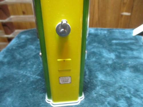 John Deere 1950 & 1937 Style Mini Gas Pumps Die Cast Metal Gearbox Toys 8" - Picture 6 of 12