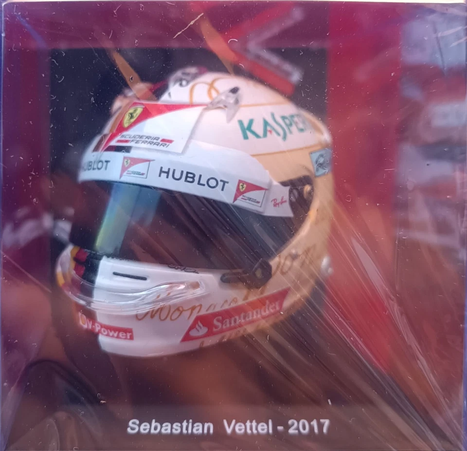 SEBASTIAN VETTEL (2017) GRAN PREMIO DI MONACO  I CASCHI DEI PILOTI FERRARI N.#87 - Immagine 2 di 4