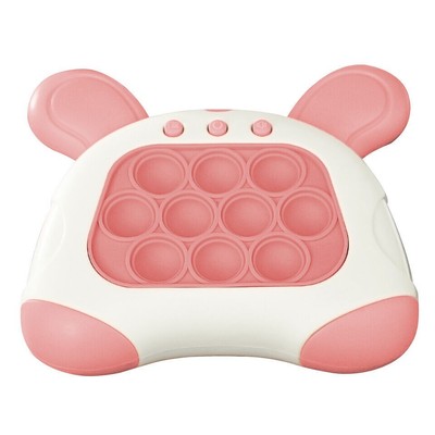 New Pink Decompression Toy Pop It Game Fun Interactive Fast Push Early Education