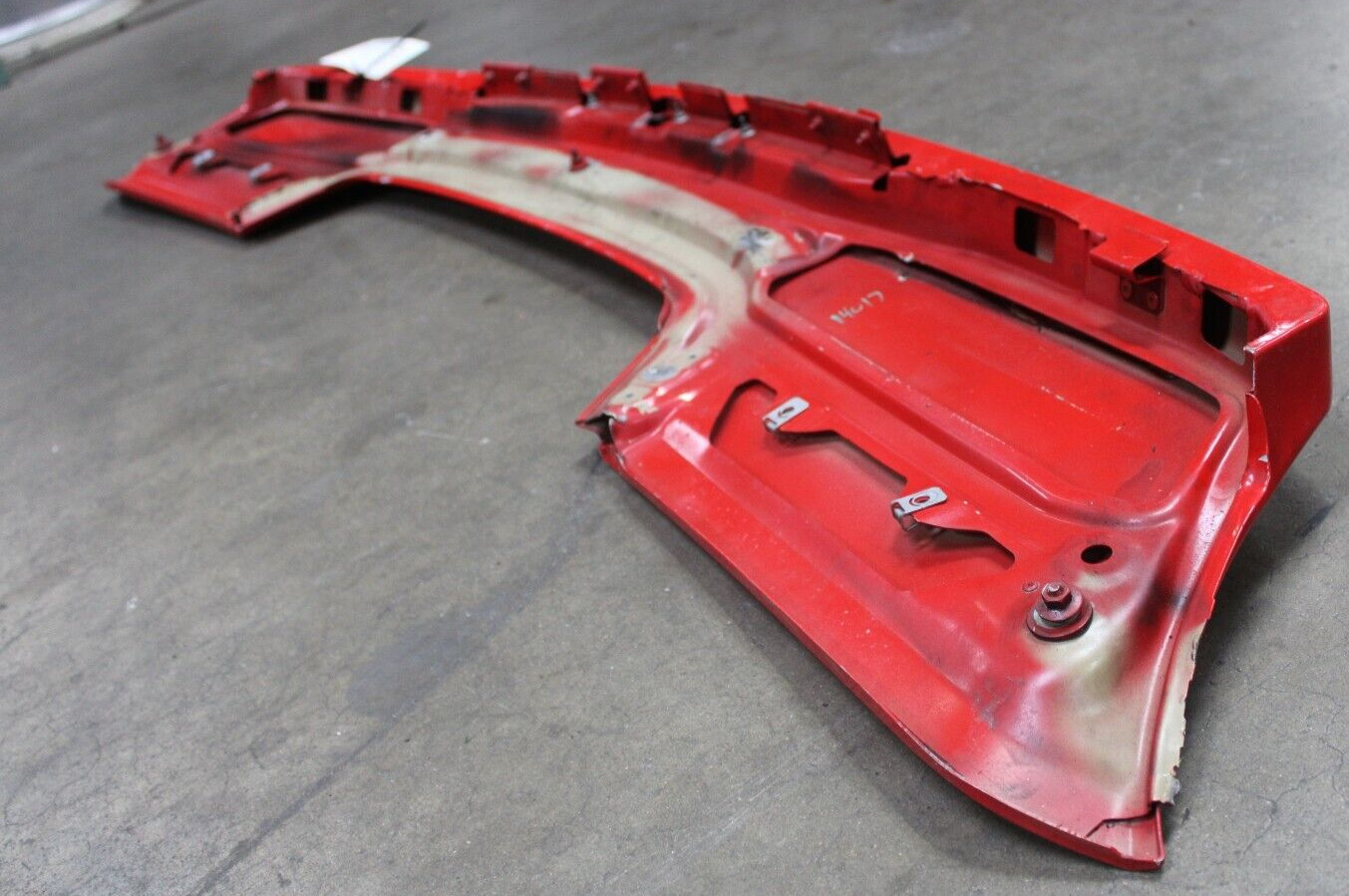 Ferrari 458 Italia, Rear Lid/ Spoiler, Damaged, Used, P/N 83138111