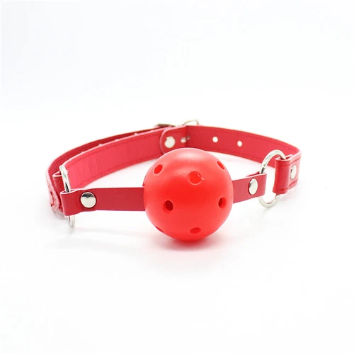 8pcs Red Kit BDSM Couples Restraints Set HandCuff Anklet Whip Collar Gag Fetish - Picture 11 of 11