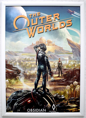 The Outer Worlds RARE PS4 XBOX ONE 42cm x 59cm Promotional Poster