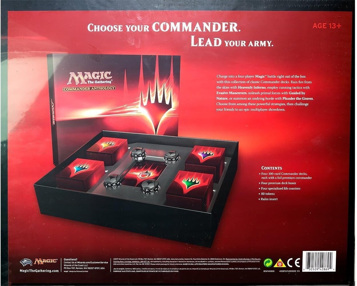 Magic the Gathering MtG: COMMANDER ANTHOLOGY Volume 1 Box Set
