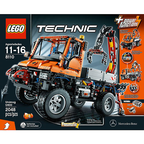 strejke finansiel filosofi LEGO Technic 8110 Mercedes-Benz Unimog U 400 - New | eBay