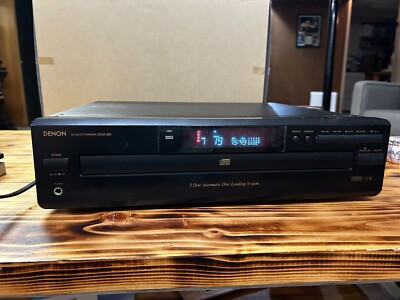 Denon DCM-380 5 Disc CD Compact Disc Changer Player