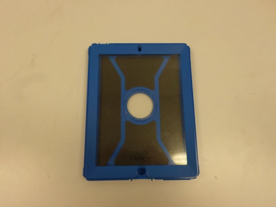 Otterbox Defender Case (Black/Blue) For Apple iPad 2/3/4 No Silicon Cover - Image 3 of 4