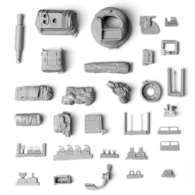 SOL Model 1/35 US M60A2 Stowage Set