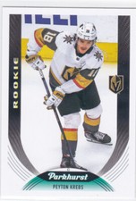 20/21 PARKHURST..PEYTON KREBS..ROOKIE..CARD # 298..KNIGHTS..FREE COMBINED SHIP. rookie card picture