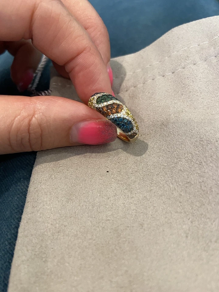 Nuevo $7 300. Anillo de diamantes multicolor Le Vian LeVian de oro de 14 k de 1,03 quilates Foto 2 de 4