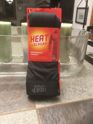 HEAT LOCKERS MENS PANTS PERFORMANCE THERMALS LOCKS IN THE HEAT MEDIUM SIZE NIP