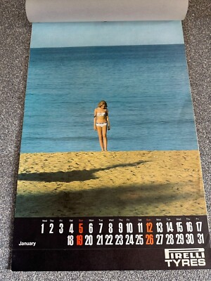 Ultra Rare Original Pirelli 1964 Original Calendar. Near Mint. | eBay