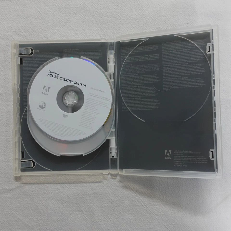 Adobe Creative Suite 4 CS4 Design Premium For Windows Full Retai DVD Version - Image 4 of 4