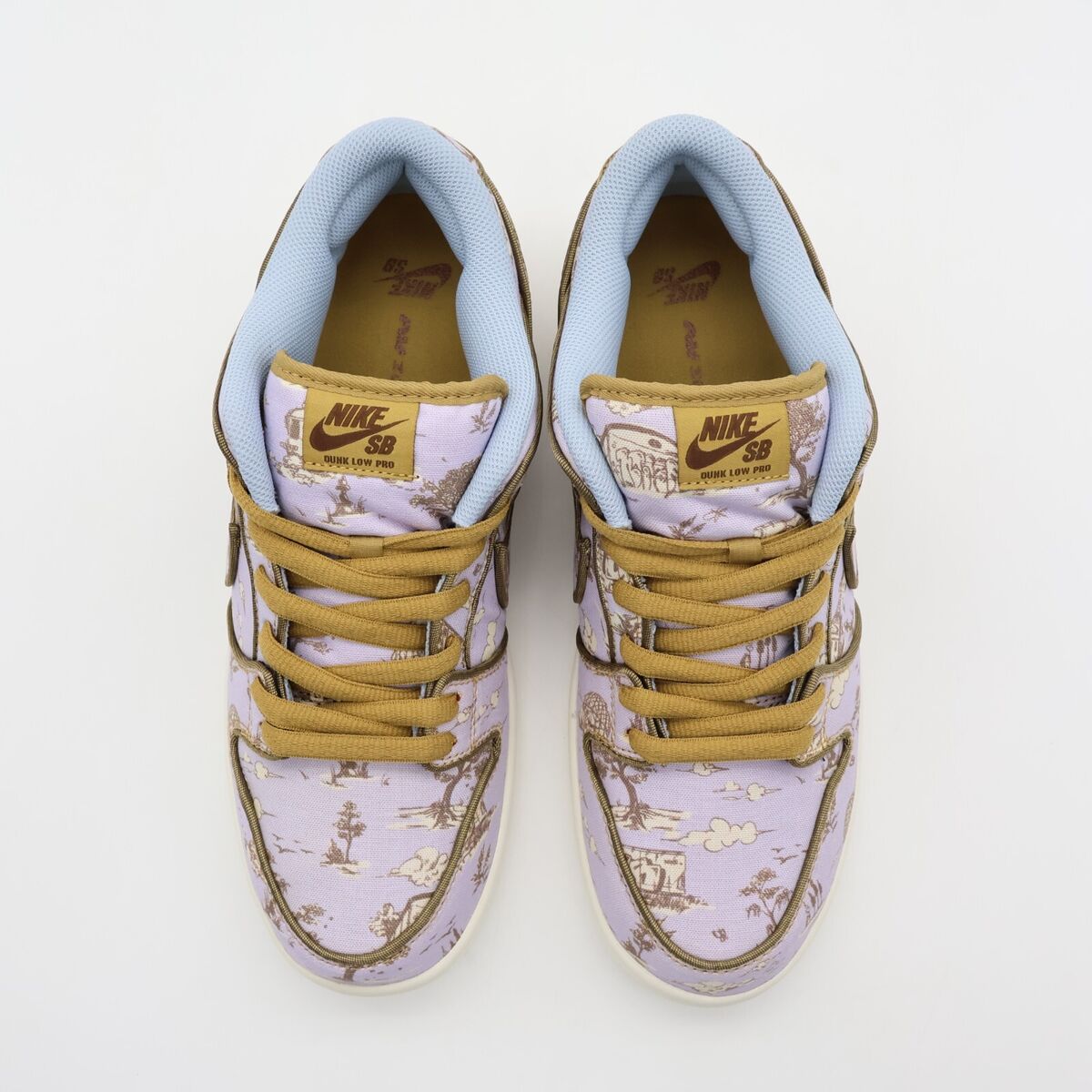 FN5880-001 Nike SB Dunk Low Premium Toile City of Style Gold FN5880-001 Nike SB Dunk Low Premium Toile City of Style Gold