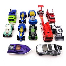 Diecast Car Cars Lot of 12 McDonalds Hotwheels Matchbox Hot Wheels FLAWS q