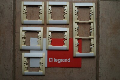 Lot De 6 Plaques Sagane Kozi Legrand 82130 - Alumide/Magnésium, Neuf, Noir
