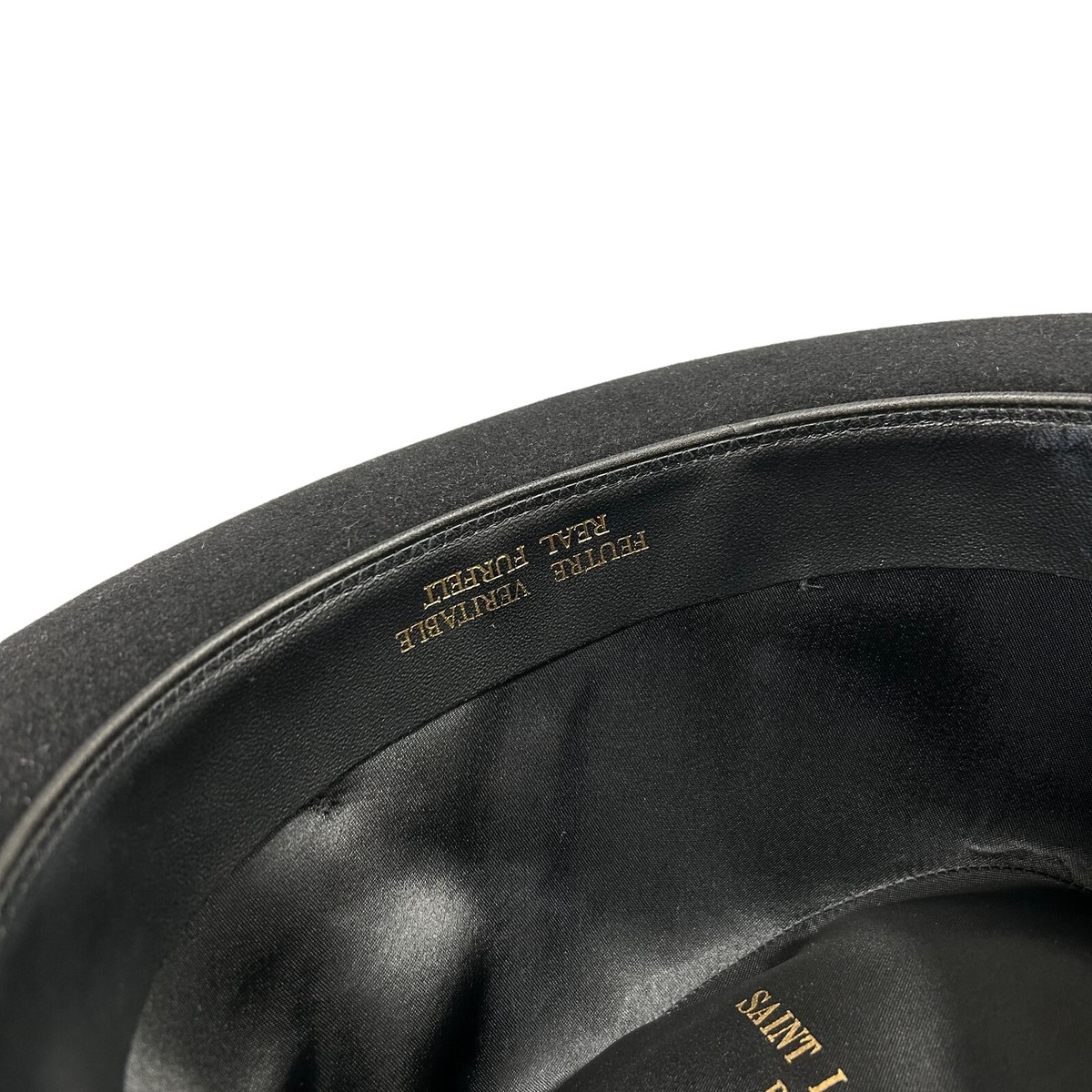 SAINT LAURENT PARIS 442145 fedora hat wool / felt Rabbit SAINT LAURENT PARIS 442145 fedora hat wool / felt Rabbit
