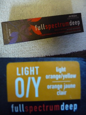 LIGHT O/Y Aveda Full Spectrum Deep Extra Lift & Deposit Pure Tone for Dark Hair