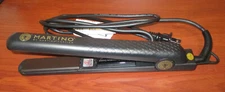 Martino Cartier Hair Styler Ceramic Straightener 1.25" Black