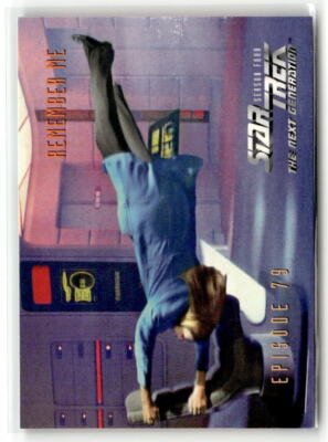 1996 SkyBox Star Trek: The Next Generation Season 4 #335 Remember Me