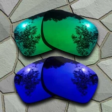 US Jade Green&Violet BluePolarized Lenses Replacement For-Oakley Holbrook Mix