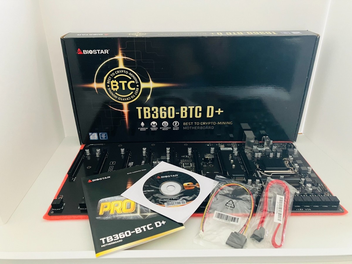 Motherboard Biostar Crypto Mining Card B85 4TH GEN MINING MOTHERBOARD  BIOSTAR TB85-BTC MINING ATX