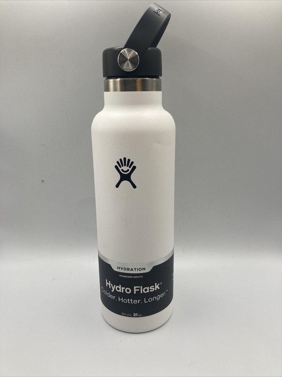 Bouteille Standard Mouth de 621 ml (21 oz) avec bouchon Flex à paille intégrée | Hydro Flask