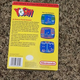 Sistema de Entretenimiento Yoshi NES Nintendo Completo En Caja CIB Completo Mario