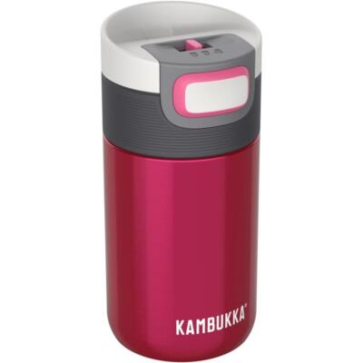 Kambukka Etna Thermobecher Kaffeebecher 300 ml Isolierbecher To Go Becher Rot