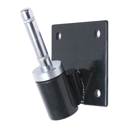 25° Flag Pole Angled Bracket with Rotating Spindle: Teardrop Feather Sail Flags