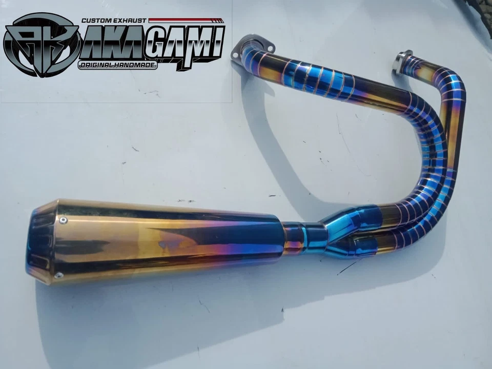 Escape personalizado apto para Harley Davidson Sportster Forty-Eight XL1200X (2010-2021) Foto 3 de 4