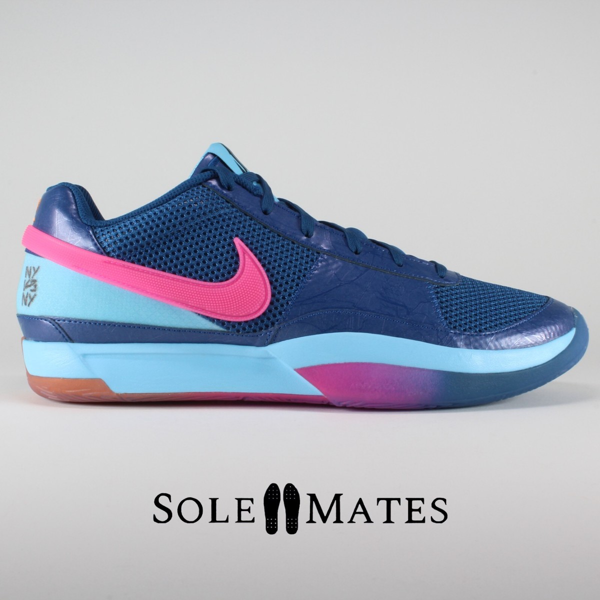 スニーカー Nike Basketball Shoes Ja 1 NYx NY FV1286-400 Nike JA 1 'NY vs. NY' Blue Hyper Pink FV1286-400 Men's Size
